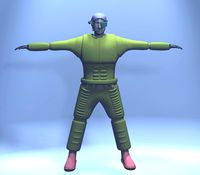 Armored soldier