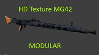 MG 42 machinegun - Modular/Disassemblable