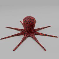 Plush Toy Octopus