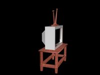 retro tv stand