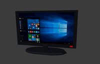 LowPoly LG monitor