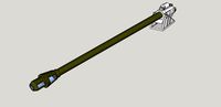 90 mm L-68 tank gun Mk I Prototype