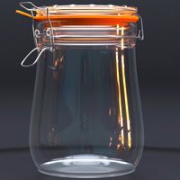 Empty jar