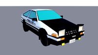 Toyota AE86 Inital D