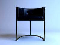 Leather Bucket Chair