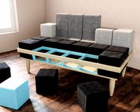 Bloc`d Sofa