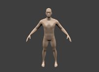 Male Base Mesh