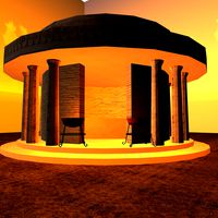 Tholos Temple Low Poly