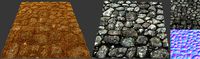 Tiling Medieval Stone Wall