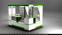 3D Kiosk  - Mobile Counter