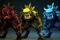 Stylized Crystal Ogre