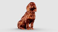 Basset Fauve de Bretagne 3D Print Model Pose 06