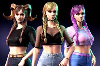 Streetwear Girl 3 - Casual Wear Girls Pack 1