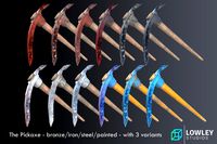 Low Poly Pickaxe