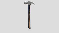 Low poly hammer