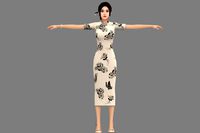 Cheongsam Girl YaWen