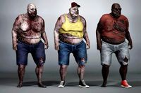 Fat Zombie Summer Clothes