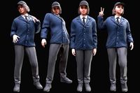 Woman in Agent Uniform - Rigged