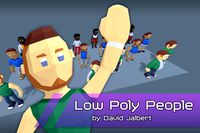 Low Poly People by David Jalbert