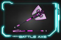 Neon Cyber Weapon Pack - Battle Axe