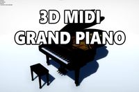 3D MIDI GRAND PIANO