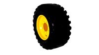 Backhoe wheel