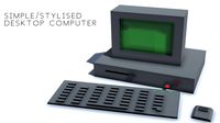 Stylized/Cartoon Computer