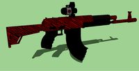 AK12 with hybrid sight