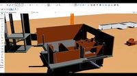 Showroom 3d building