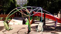 Roundabout (or merry-go-round) Playground