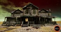 UE4 Abandoned wooden house modular V02