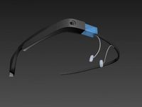 Google glass 3D Model
