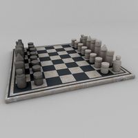 Marble Chess Game
