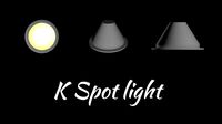 K Spot light modern