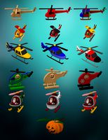 16Game Ready Toy Helicopter Pack