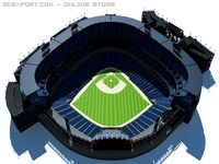 Baseball Stadium 3D Model