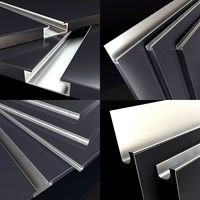 Facades with integrated handle