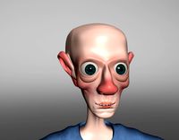 cartoon man character