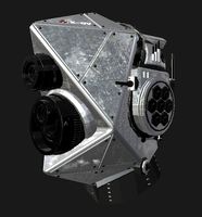 Scifi Helmet - Robot Head 3D Model