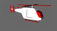 Low Polly Helicopter