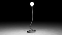 floor lamp in the stile snake