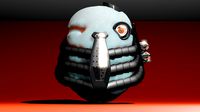 Alien Cyborg Head
