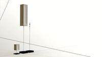 Modern Two Piece Paper Lamp Set (PBR + GLTF2.0) 9 Formats