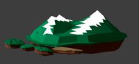 Fantasy Terrain + Mountain
