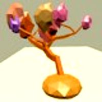 low poly tree