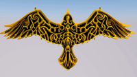 Nordic Raven Icon Emblem