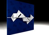 Triangular shelf