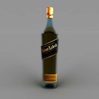 Blue Label Bottle
