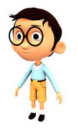 Cute Kid Character