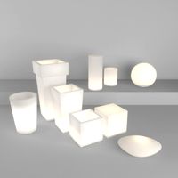 Collection of floor lamps